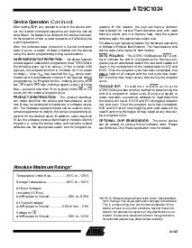 浏览型号AT29C1024-12JC的Datasheet PDF文件第3页