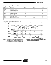 浏览型号AT29C1024-12JC的Datasheet PDF文件第7页