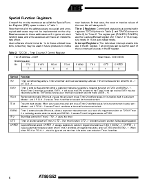 浏览型号AT89S52的Datasheet PDF文件第6页