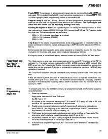 浏览型号AT89S51-24PI的Datasheet PDF文件第13页