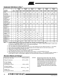 浏览型号AT49BV163AT-70TI的Datasheet PDF文件第12页