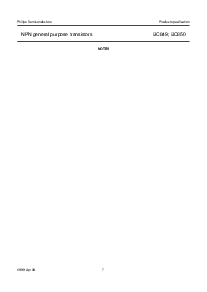 浏览型号BC849B的Datasheet PDF文件第7页