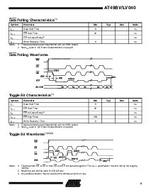 浏览型号AT49LV040-90JC的Datasheet PDF文件第9页