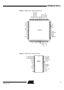 浏览型号AT89C5131A-PLTIL的Datasheet PDF文件第5页