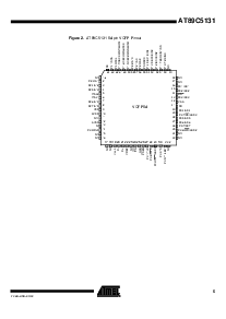 浏览型号AT89C5131-PLTIL的Datasheet PDF文件第5页