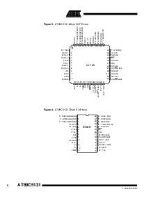 浏览型号AT89C5131-PLTIL的Datasheet PDF文件第6页