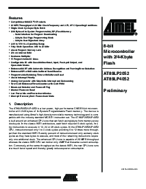 浏览型号AT89LP2052的Datasheet PDF文件第1页
