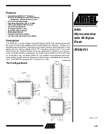 浏览型号AT89LV51-12JC的Datasheet PDF文件第1页