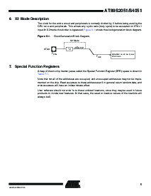 浏览型号AT89S2051-24PU的Datasheet PDF文件第5页