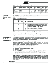 浏览型号AT89S51的Datasheet PDF文件第12页