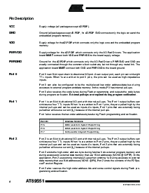 浏览型号AT89S51的Datasheet PDF文件第4页