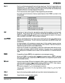 浏览型号AT89S51-24JI的Datasheet PDF文件第5页