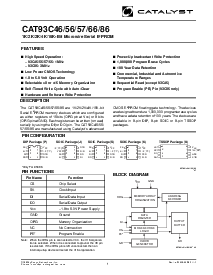 浏览型号AT93C86的Datasheet PDF文件第1页