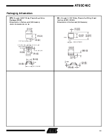 浏览型号AT93C46C-10PC的Datasheet PDF文件第11页