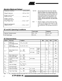 浏览型号ATF1500AL-25AC的Datasheet PDF文件第6页