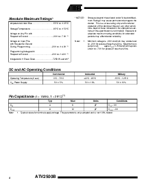 浏览型号ATV2500BQ-25KM/883的Datasheet PDF文件第4页