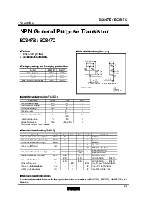浏览型号BC847C的Datasheet PDF文件第1页