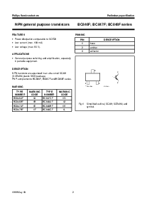 浏览型号BC847BF的Datasheet PDF文件第2页