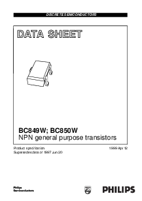 浏览型号BC849CW的Datasheet PDF文件第1页