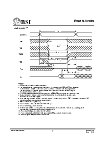 浏览型号BS616LV2019TC-70的Datasheet PDF文件第7页