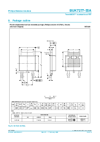 浏览型号BUK7277-55A的Datasheet PDF文件第9页