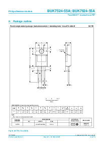 浏览型号BUK7524-55A的Datasheet PDF文件第9页