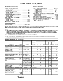浏览型号CA3183AM96的Datasheet PDF文件第2页