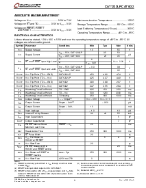 浏览型号CAT1832GW的Datasheet PDF文件第3页