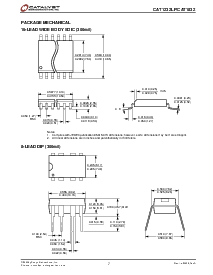 浏览型号CAT1832GW的Datasheet PDF文件第7页