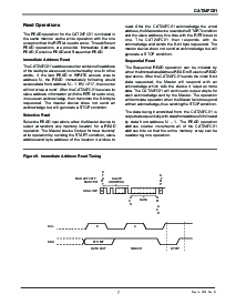 浏览型号CAT24FC01LITE13REV-F的Datasheet PDF文件第7页