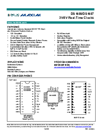 浏览型号DS1685S-5的Datasheet PDF文件第1页