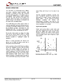 浏览型号CAT4237TS的Datasheet PDF文件第4页