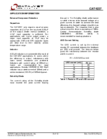 浏览型号CAT4237TS的Datasheet PDF文件第8页