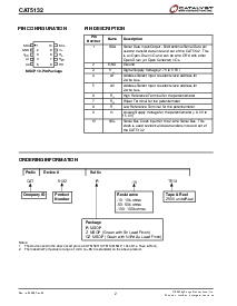 浏览型号CAT5132Z-50TE13的Datasheet PDF文件第2页
