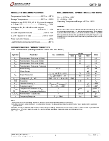 浏览型号CAT5132Z-50TE13的Datasheet PDF文件第3页