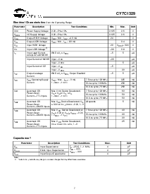 浏览型号CY7C1329-100AC的Datasheet PDF文件第7页