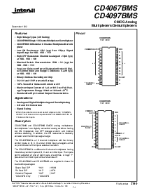 浏览型号CD4097BMS的Datasheet PDF文件第1页