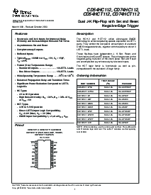 浏览型号CD74HC112M96的Datasheet PDF文件第1页