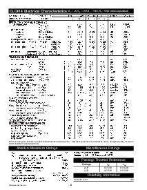 浏览型号CLC414AJE的Datasheet PDF文件第2页