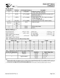 浏览型号CY2DL814SI的Datasheet PDF文件第2页