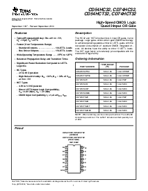 浏览型号CD74HC32M96的Datasheet PDF文件第1页