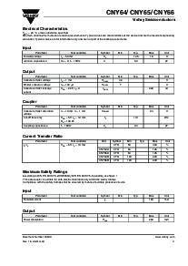 浏览型号CNY65A的Datasheet PDF文件第3页