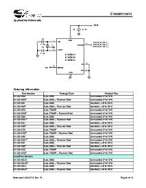 浏览型号CY25811SXCT的Datasheet PDF文件第8页