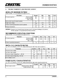 浏览型号CS4927-CL的Datasheet PDF文件第4页
