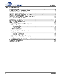 浏览型号CS5381-KZZR的Datasheet PDF文件第2页