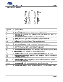 浏览型号CS5381-KZZR的Datasheet PDF文件第4页