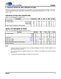 浏览型号CS5381-KZZR的Datasheet PDF文件第5页