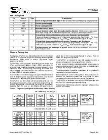 浏览型号CY25561SC的Datasheet PDF文件第2页