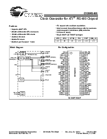 浏览型号CY28RS480ZXCT的Datasheet PDF文件第1页