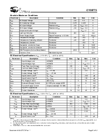 浏览型号CY29773AI的Datasheet PDF文件第5页